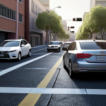 Autonomous Vehicle Dilemma**

*   **Prompt:** Self-driving car in a complex urban environment, facing a moral decision (e.g., swerving to avoid a pedestrian but risking a collision with another vehicle). Focus on the tension and potential consequences of the AI's choice. Incorporate elements suggesting debate and uncertainty. Style: Photorealistic, slightly dramatic lighting.

**