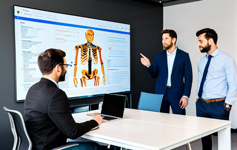 **
A diverse group of ethical tech experts collaborating in a bright, modern office, discussing AI algorithm biases on a large display screen. Everyone is fully clothed in professional attire, appropriate content, safe for work. The scene emphasizes teamwork, innovation, and critical thinking. Perfect anatomy, correct proportions, natural pose, well-formed hands, proper finger count, natural body proportions, professional photography, high quality.
**